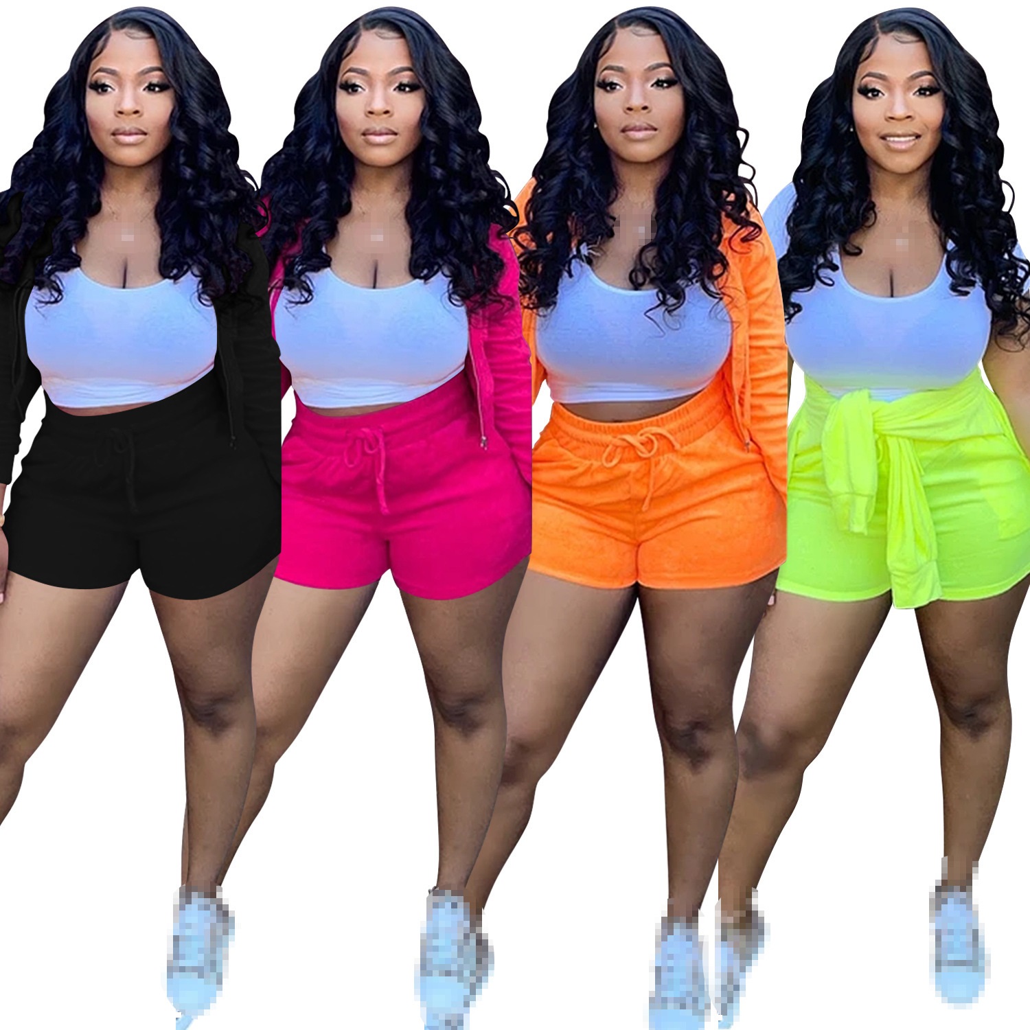Summer Clothing Wholesale - Комплект из 3 предметов с шортами,